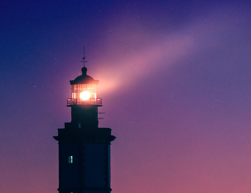 Farol noturno